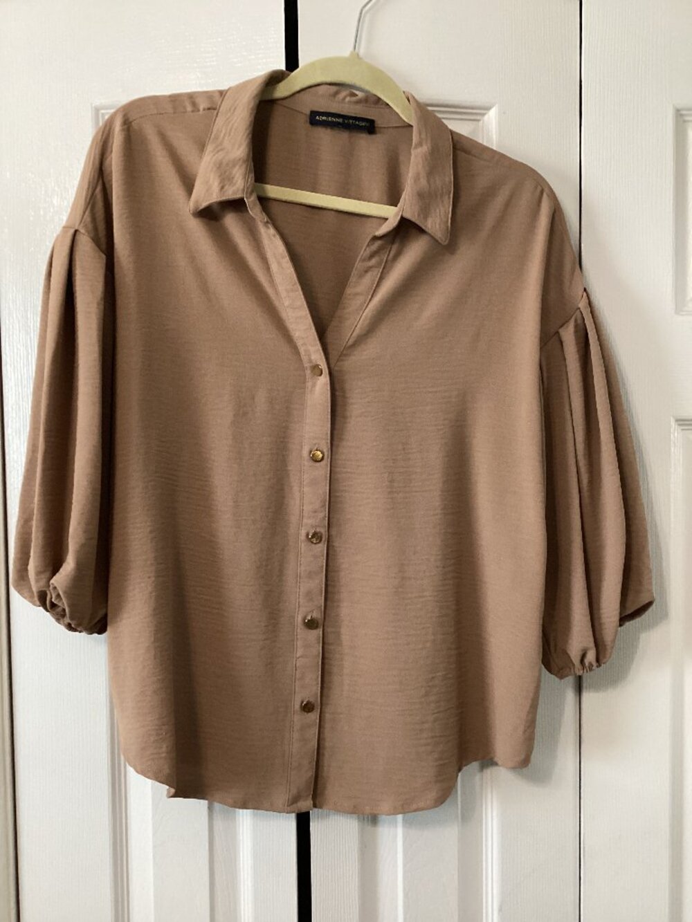 Adrienne Vittadini Button Down Blouse